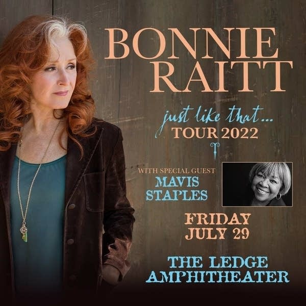 Bonnie Raitt: Just Like That... Tour 2022, with Mavis Staples