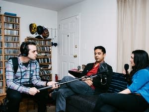 Vijay Iyer playing piano at home 04