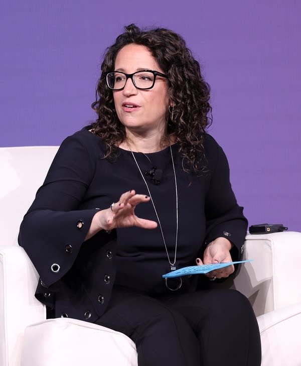 A photo of Amy Webb, a futurist and founder of the Future Today Institute.