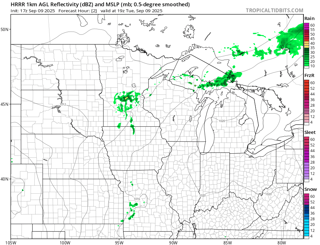 NOAA HRRR model