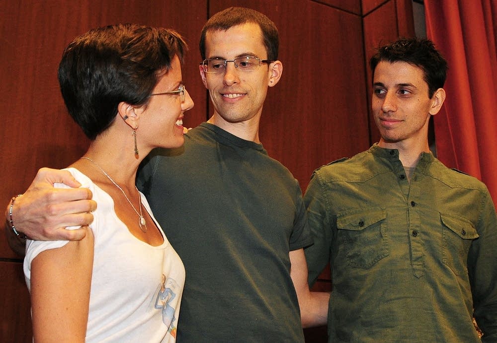 Freed hikers