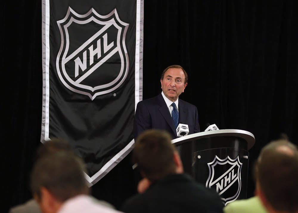 NHL Commissioner Gary Bettman