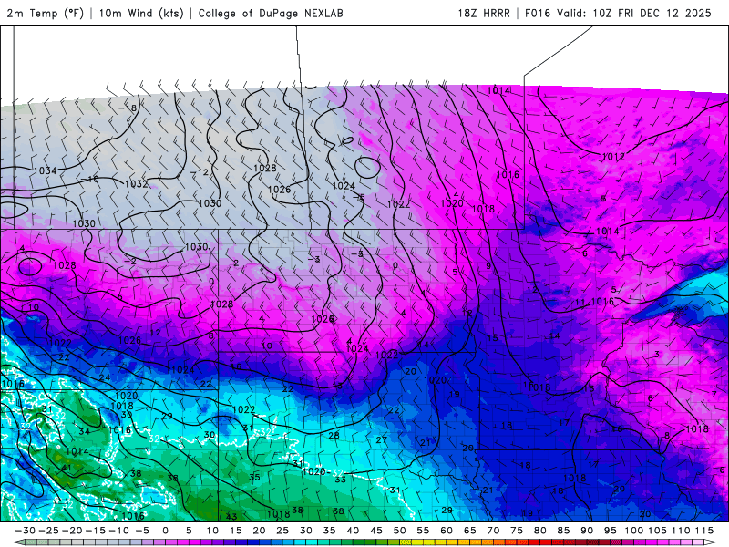 Very frigid weekend ahead; milder next week