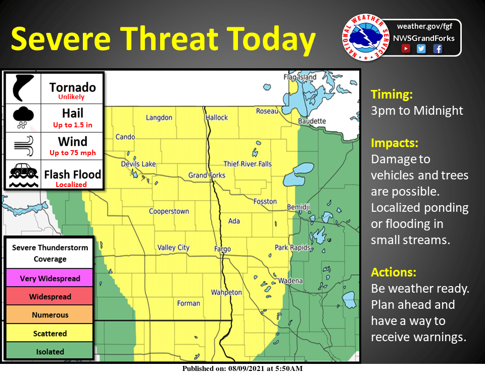 Strong Storms A Concern Monday Evening Mpr News