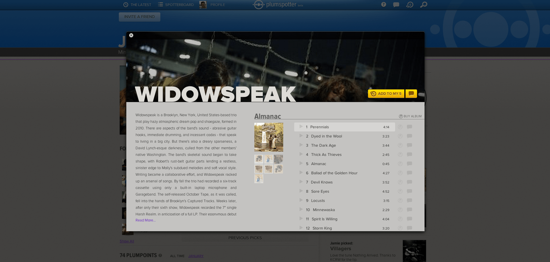 Plumspotter hopes to humanize online music discovery