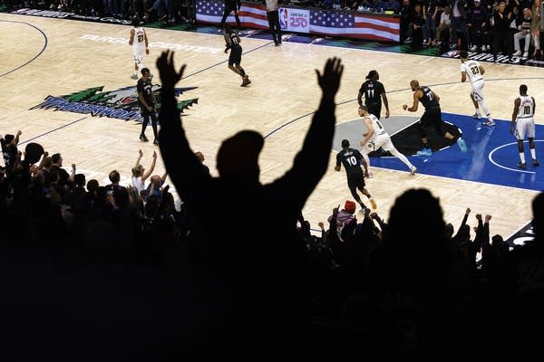NBA playoff series between the Minnesota Timberwolves and Denver Nuggets 