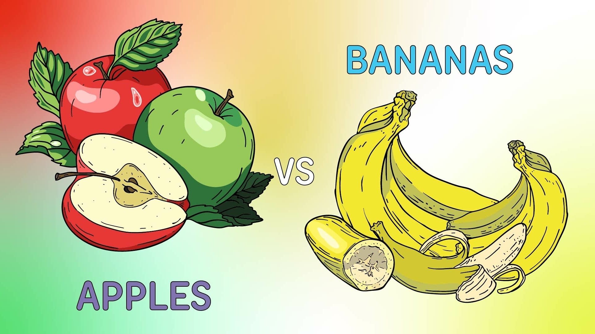 Apples vs. Bananas Smash Boom Best