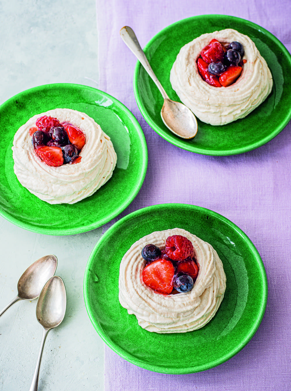 Summer Fruit Meringue Nests The Splendid Table