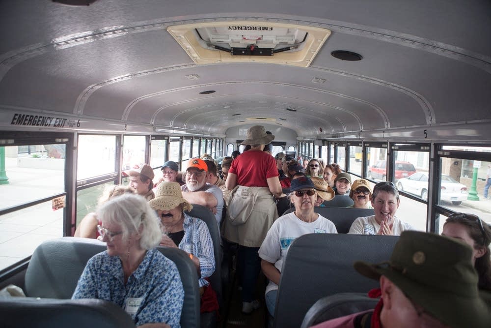 On the bus