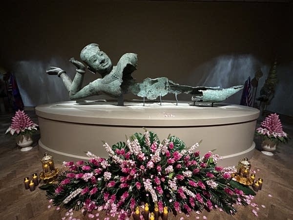 In rare visit, Cambodian bronze sculptures make U.S. debut at Mia