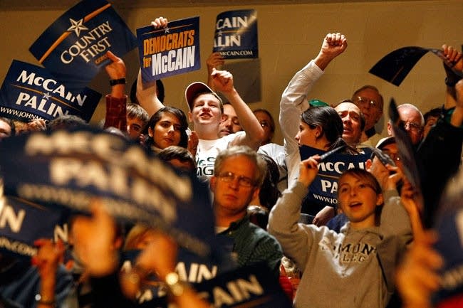 An enthusiastic crowd