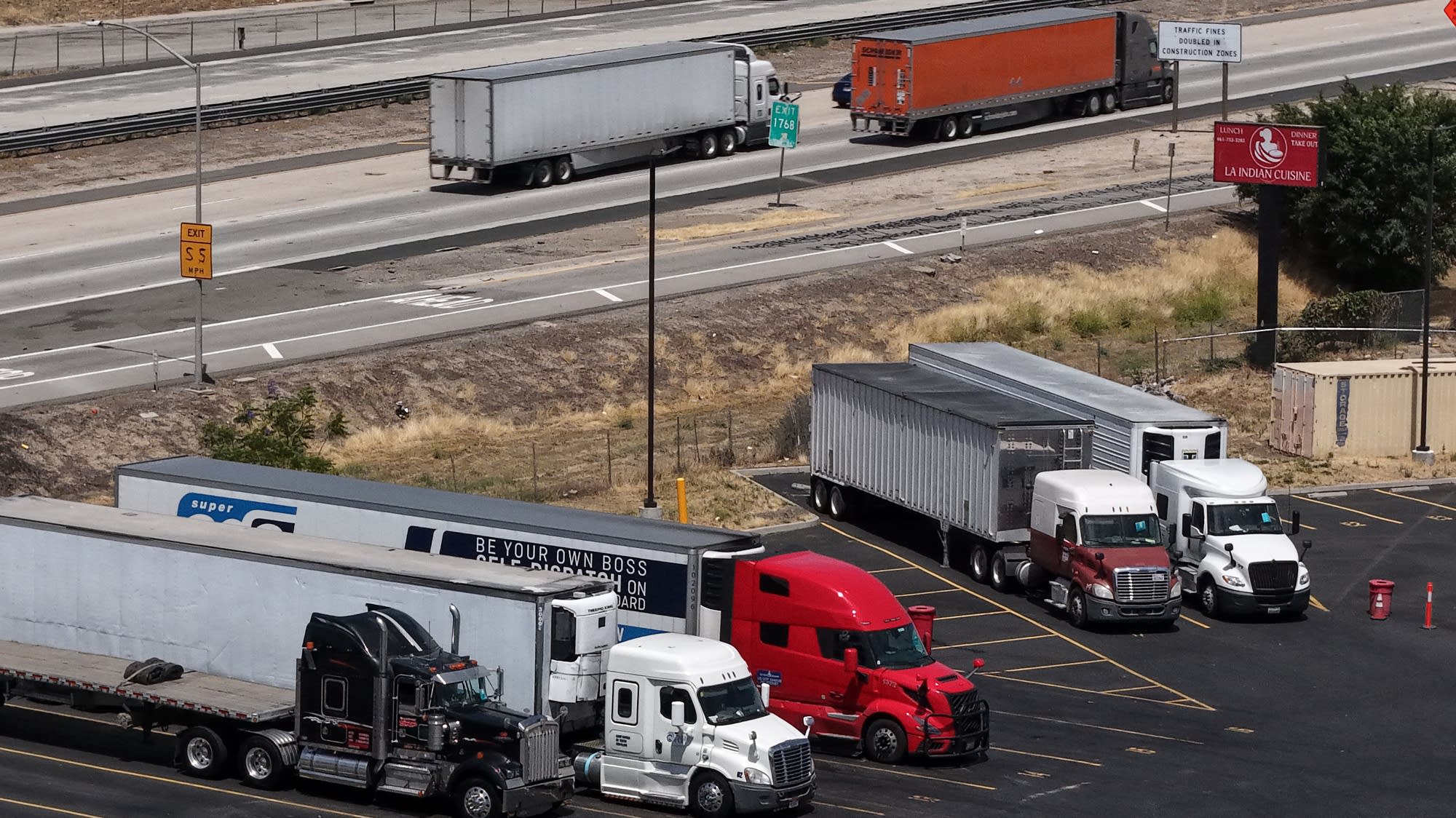 Trucking costs are rising fast. That could mean even more inflation for consumers