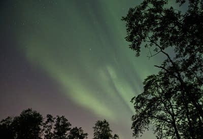 Lights over Brighton Beach in Duluth 