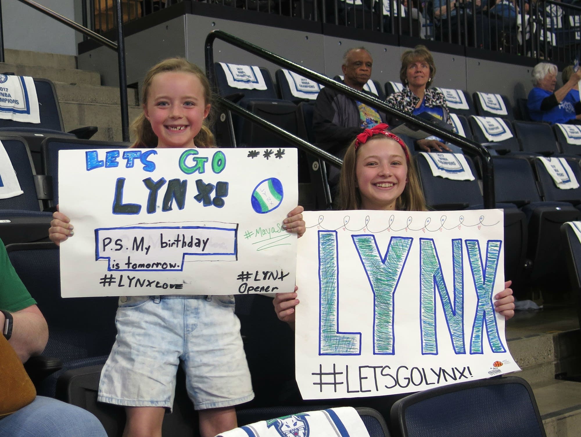 Minnesota Lynx fans