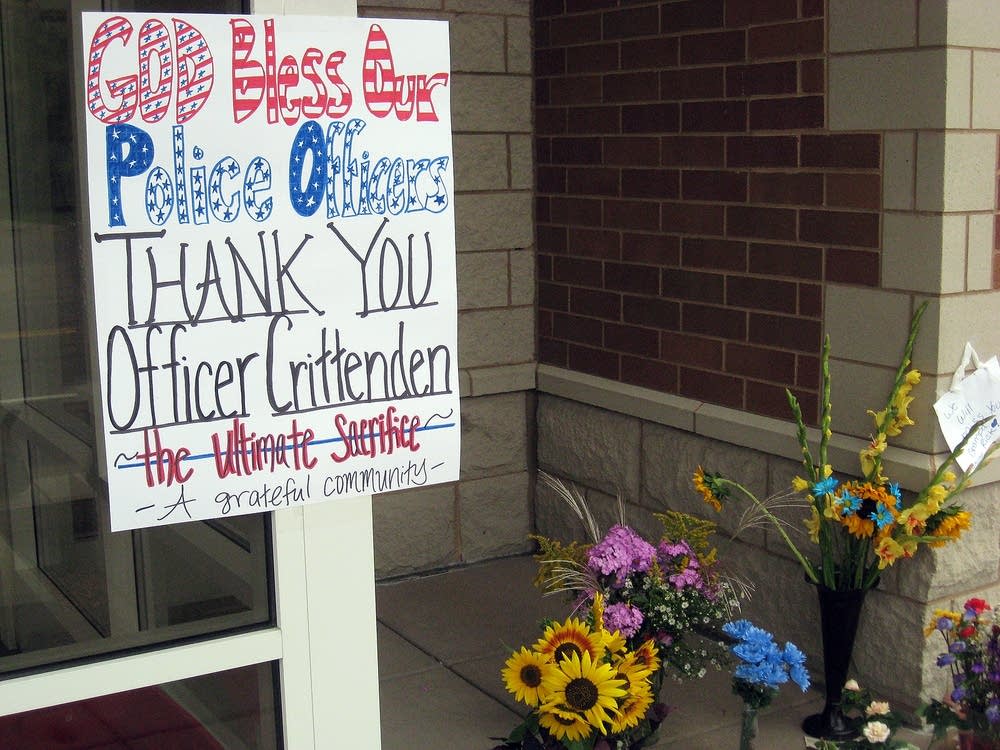 'Thank you Officer Crittenden'