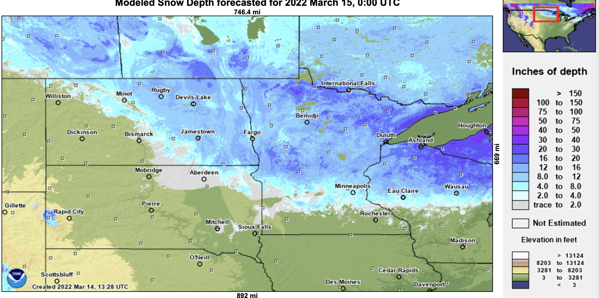 snow cover