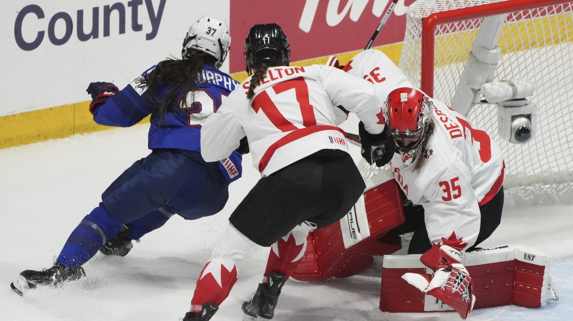 Simms scores in OT to lift U.S. to 1-0 win over Canada in preliminary round of women's hockey worlds - Vimarsana News