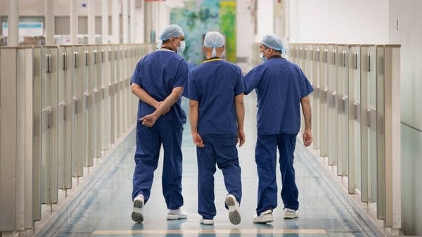 Labour Leader Sir Keir Starmer Visits Chelsea and Westminster Hospital On The Anniversary Of UK's First Lockdown