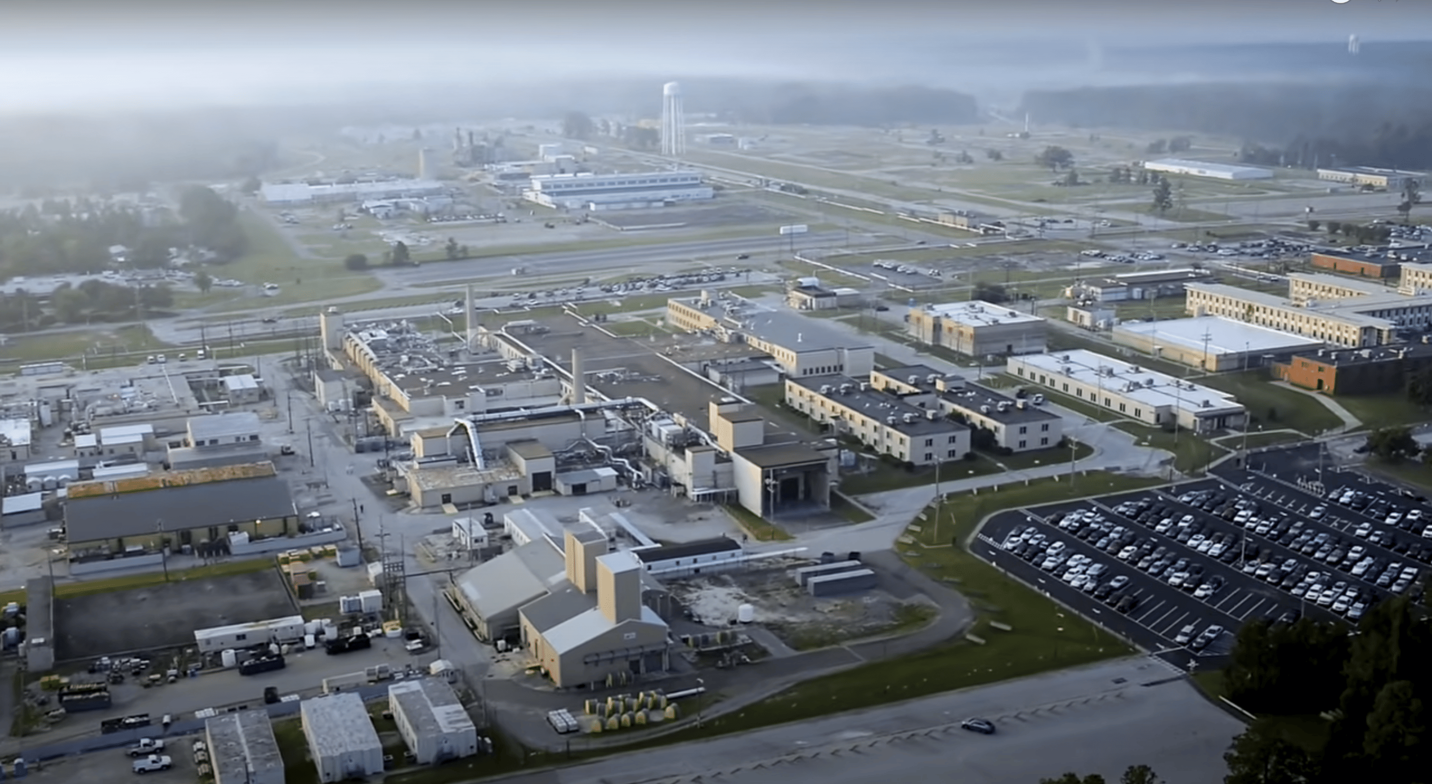 A processing facility.