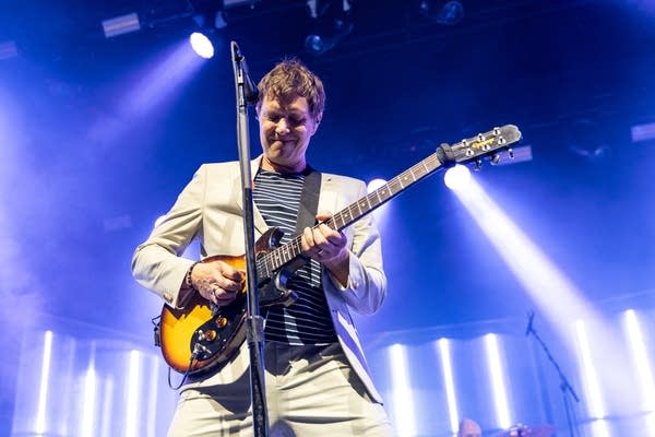 Damian Kulash of OK Go performs at The Regency Ballroom on May 19, 2025, in San Francisco, California.