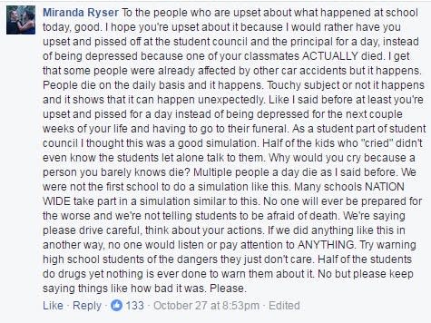 In anti-texting drill,  Wis. school told students classmates were dead