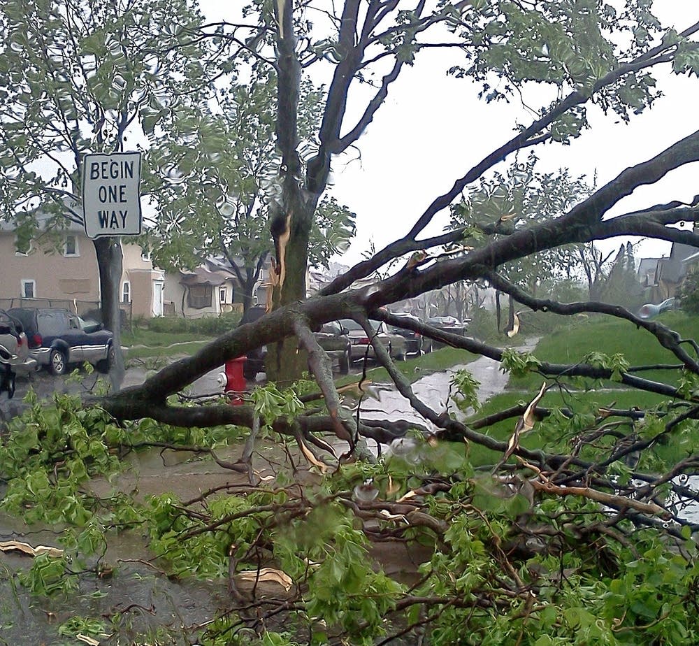 Damage in Golden Valley
