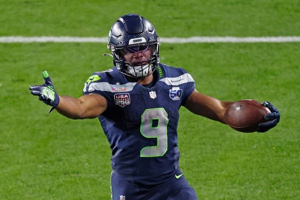 Seattle Seahawks running back Kenneth Walker III