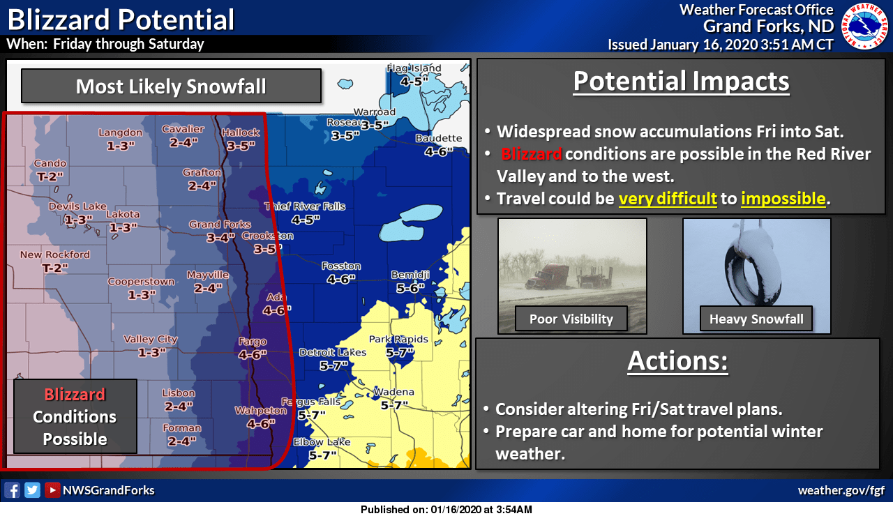 Friday Snowstorm Will Deliver Heavy Snow, With Whiteout Conditions ...