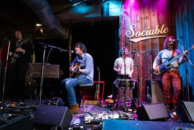 the band night moves performing at sociable cider werks