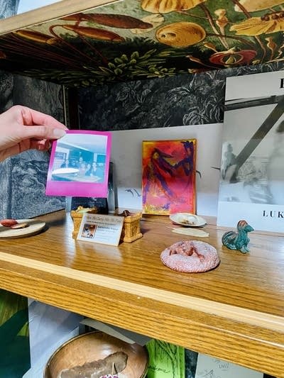 mementos and notes left behind at yes house