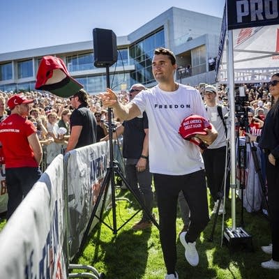 Conservative activist Charlie Kirk dies after being shot at Utah college event | MPR News