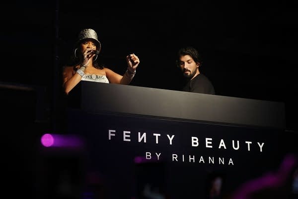 Rihanna attends the Fenty Beauty by Rihanna anniversary event on October 3, 2018 in Sydney, Australia.  