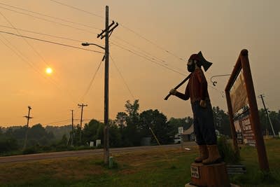 Air quality alerts spread across Minnesota as wildfires rage, sending smoke south