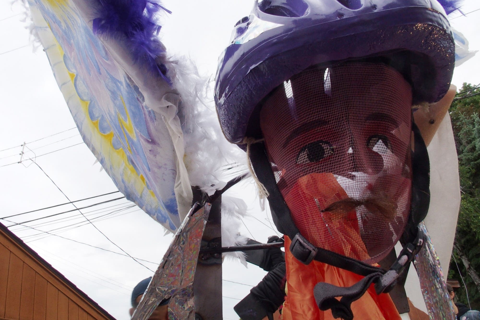 "The Biker," a sculpture by Victor Yepez