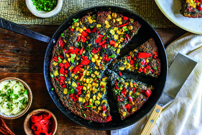 Blue Corn Bread (Pan de Maiz Azul)