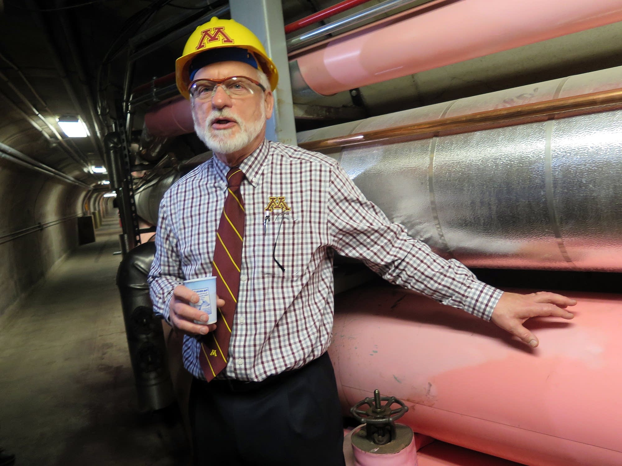 Jerome Malmquist, the U's energy management director