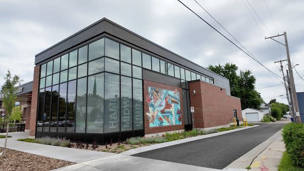 Exterior of Hamline Midway Library