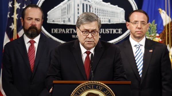 William Barr,Rod Rosenstein