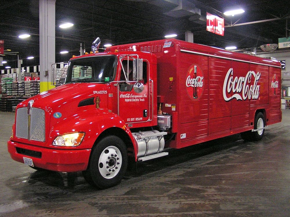 Hybrid electric truck