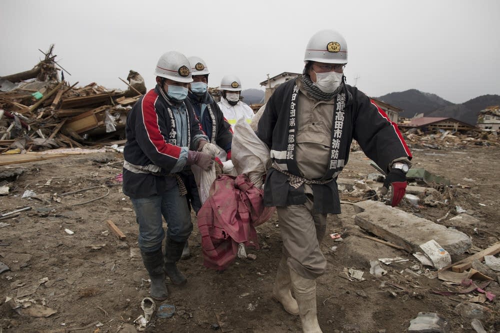 Rescue Work Continues in Japan