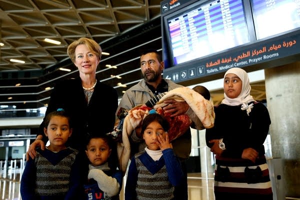 The al-Abboud family meets America