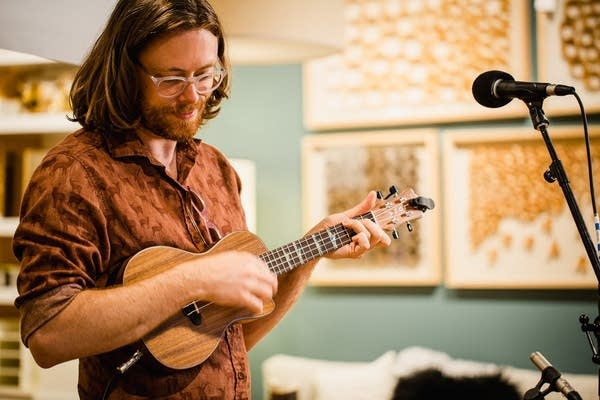 Jeremy Messersmith performs live at the Minnesota State Fair