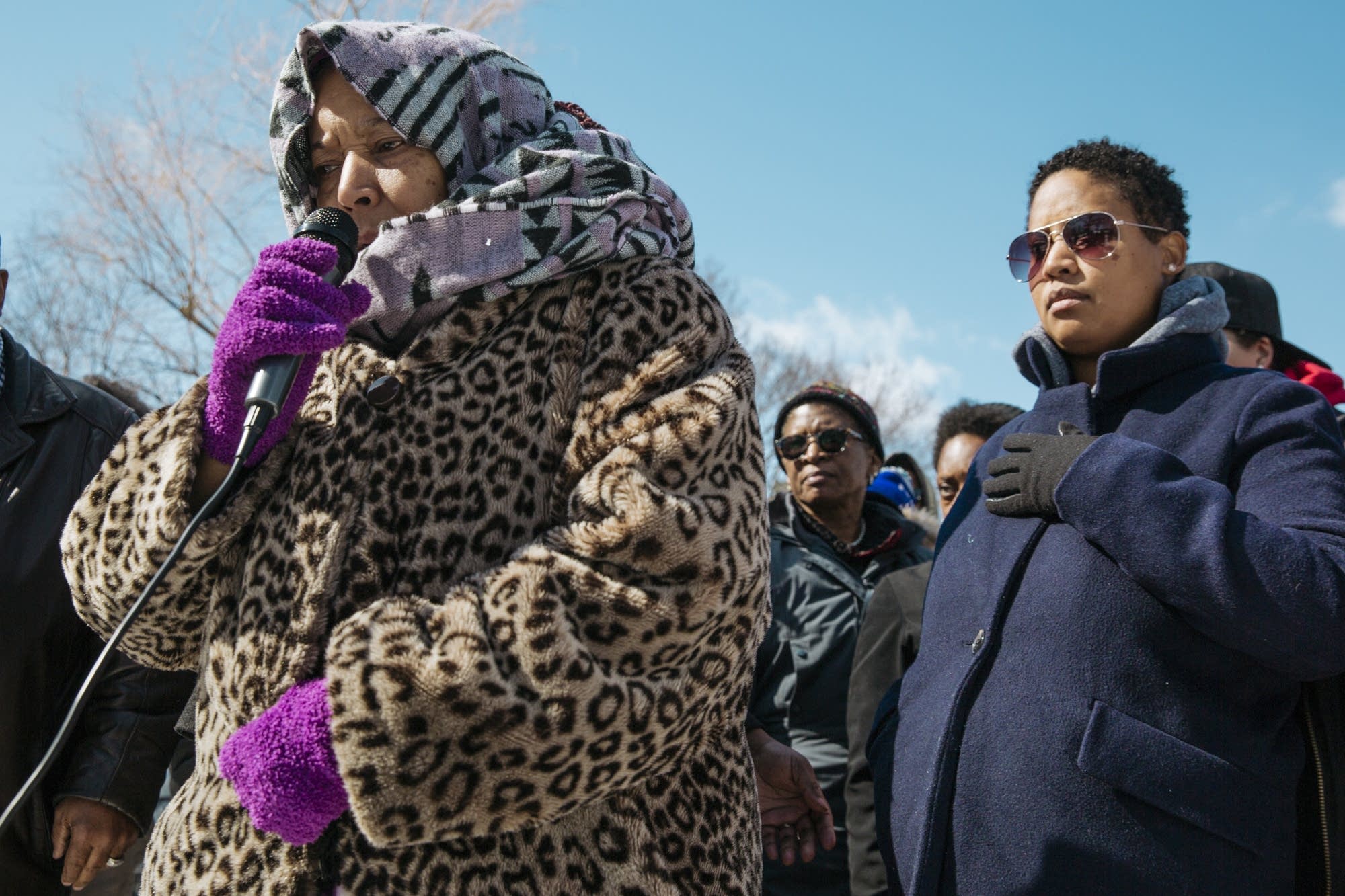 Rosemary Nevils-Williams, mother of activist Tyrone Williams.