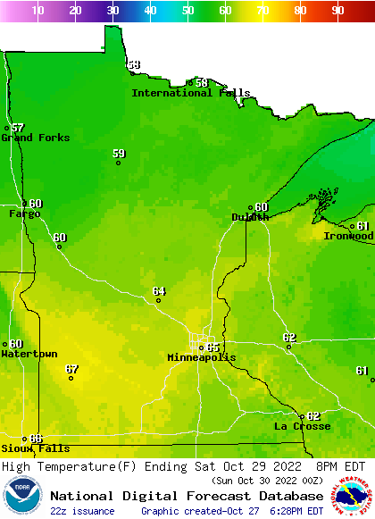 sat highs 6p