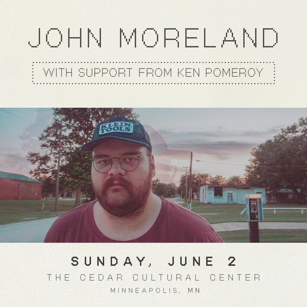 John Moreland show flyer.