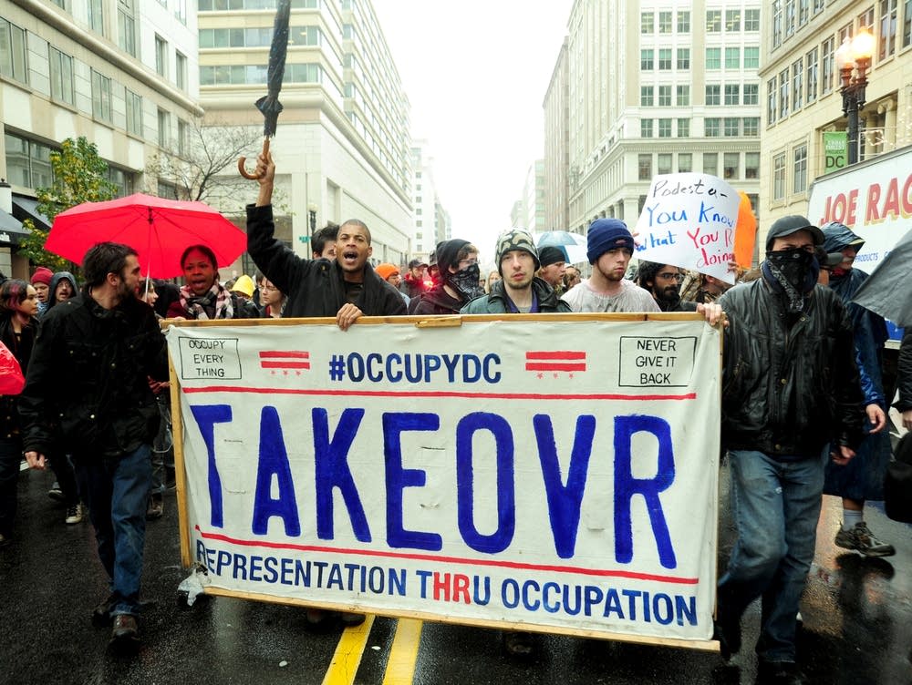 Occupy protesters