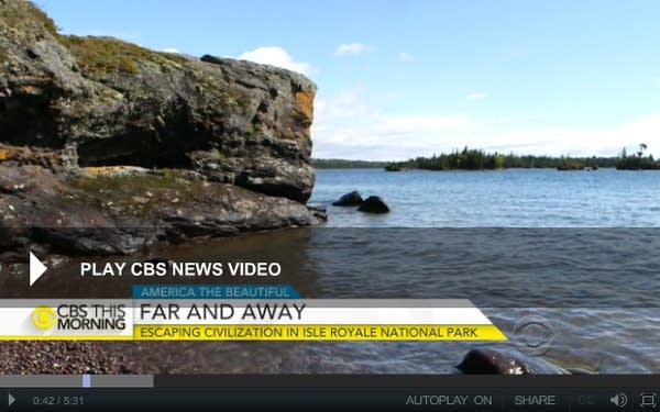 Five minutes on Isle Royale