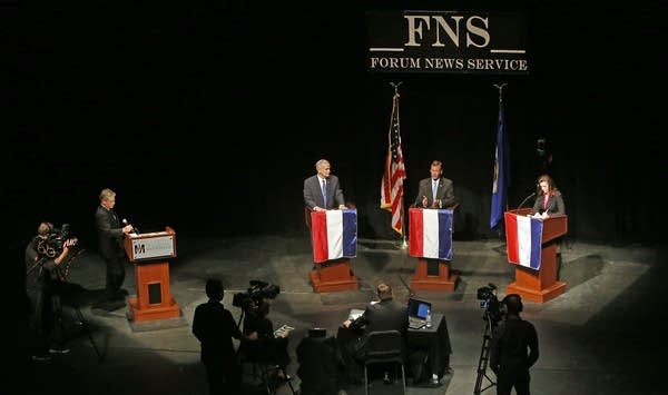 Gubernatorial debate in Moorhead