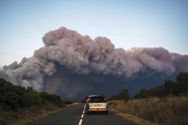 France’s biggest wildfire of the summer has eclipsed the size of Paris and is still spreading