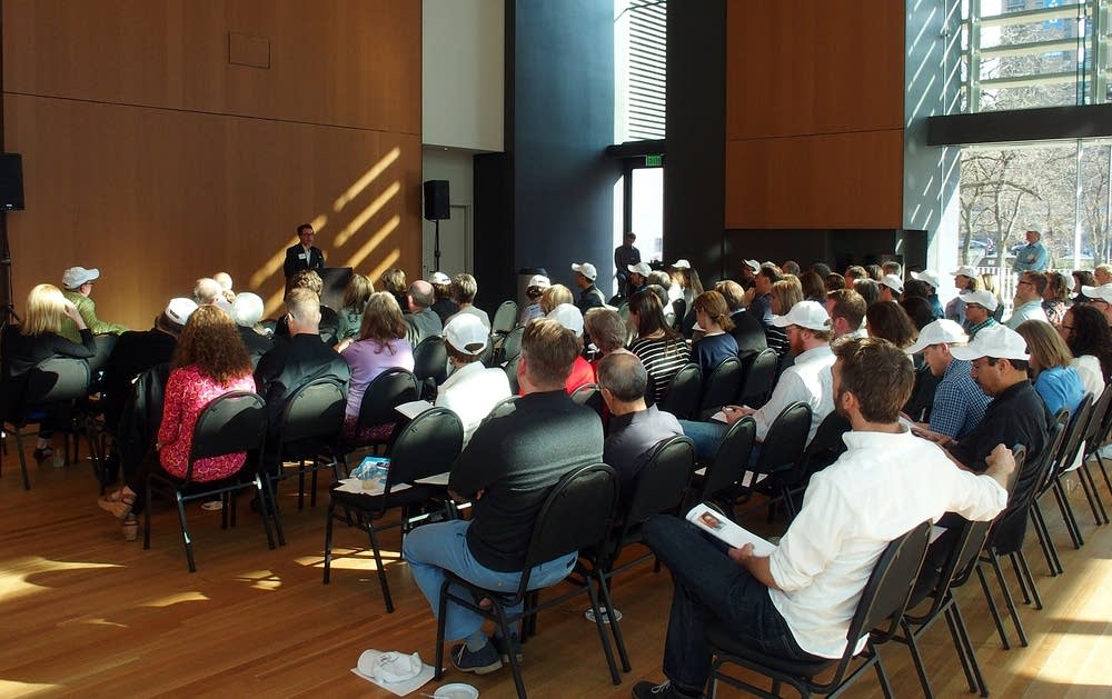 Orientation session at Orchestra Hall